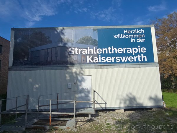 Interimsräume für die Röntgenreizbestrahlung